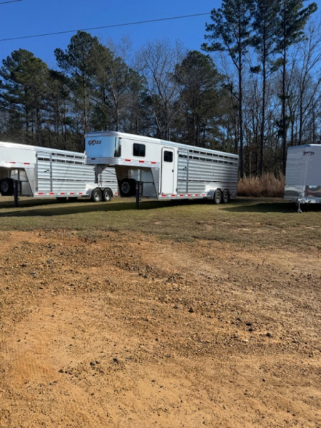 New Exiss 24' STC Tandem Axle Stock Trailer