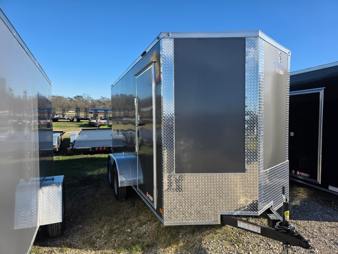 New 2026 NationCraft Trailers 7 X 14 TA POLY Cargo / Enclosed Trailer