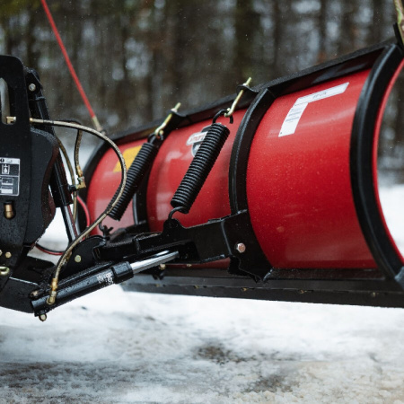 New 2025 BOSS 6' Poly Straight Blade UTV Snow Plow