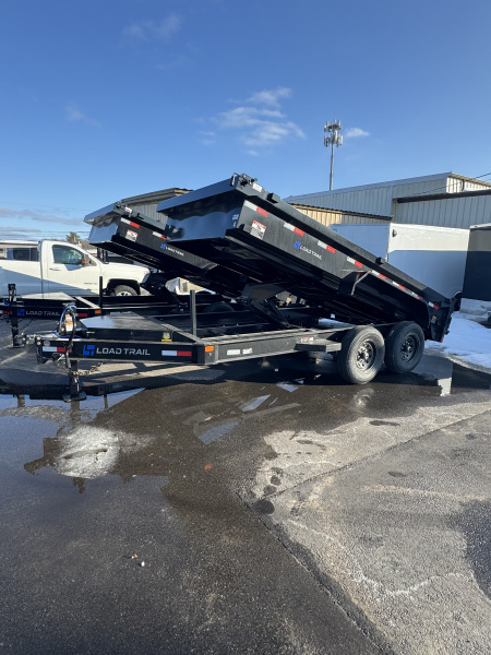 New 2026 Load Trail DE83X14 Dump Trailer 14K GVWR Ramps & Tarp