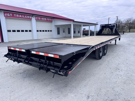 New 2026 Blazer 102"x25'+5' 14,000# GVWR Gooseneck Equipment Trailer
