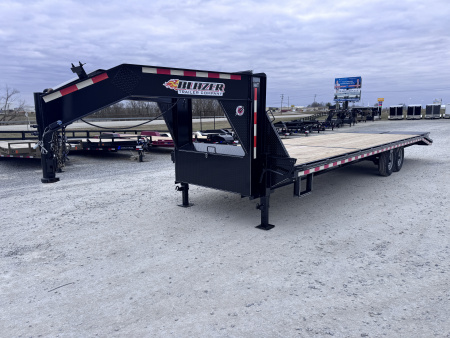 New 2026 Blazer 102"x25'+5' 14,000# GVWR Gooseneck Equipment Trailer