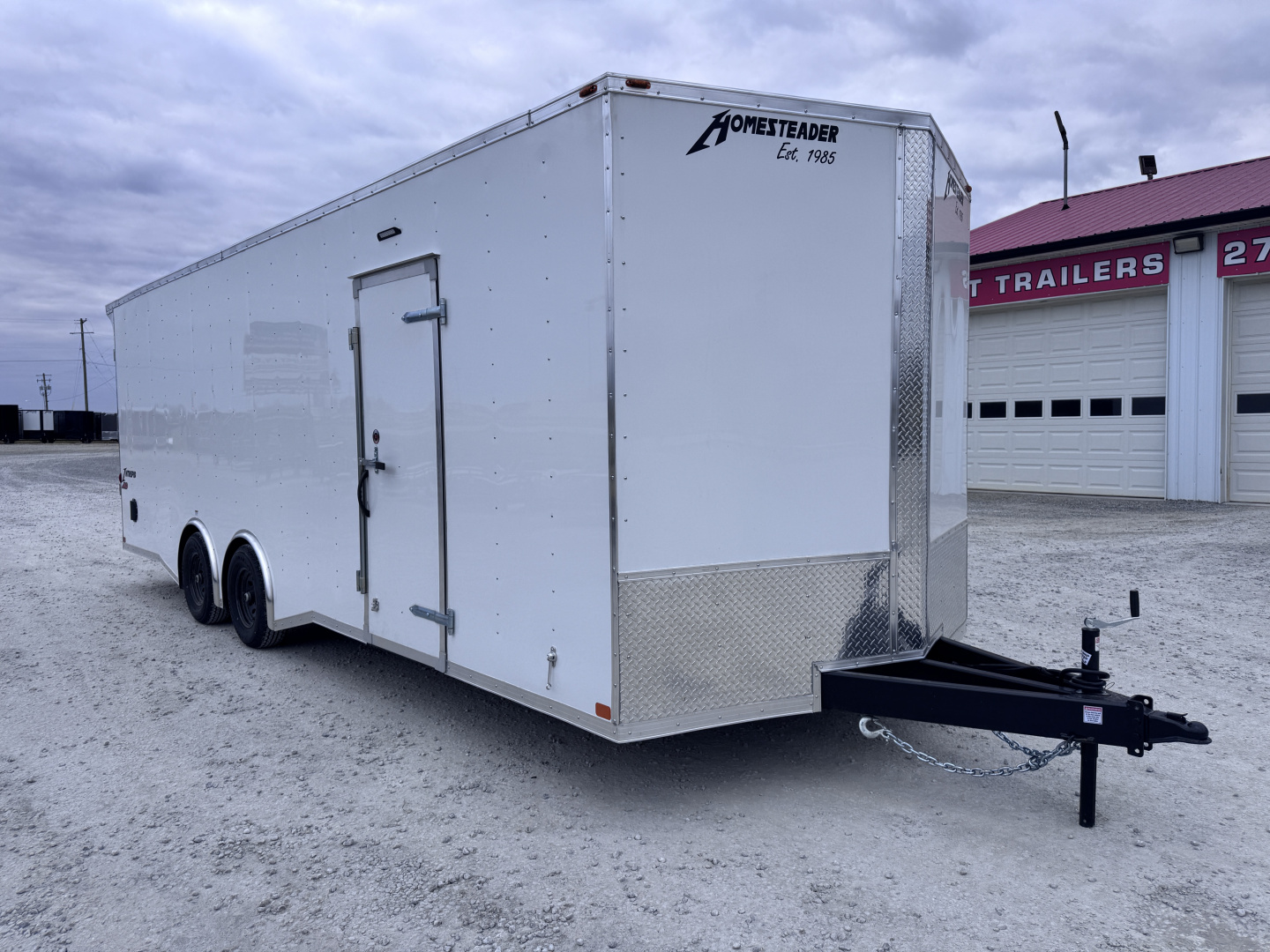 New 2026 Homesteader 824IH Spread Axle Enclosed Trailer