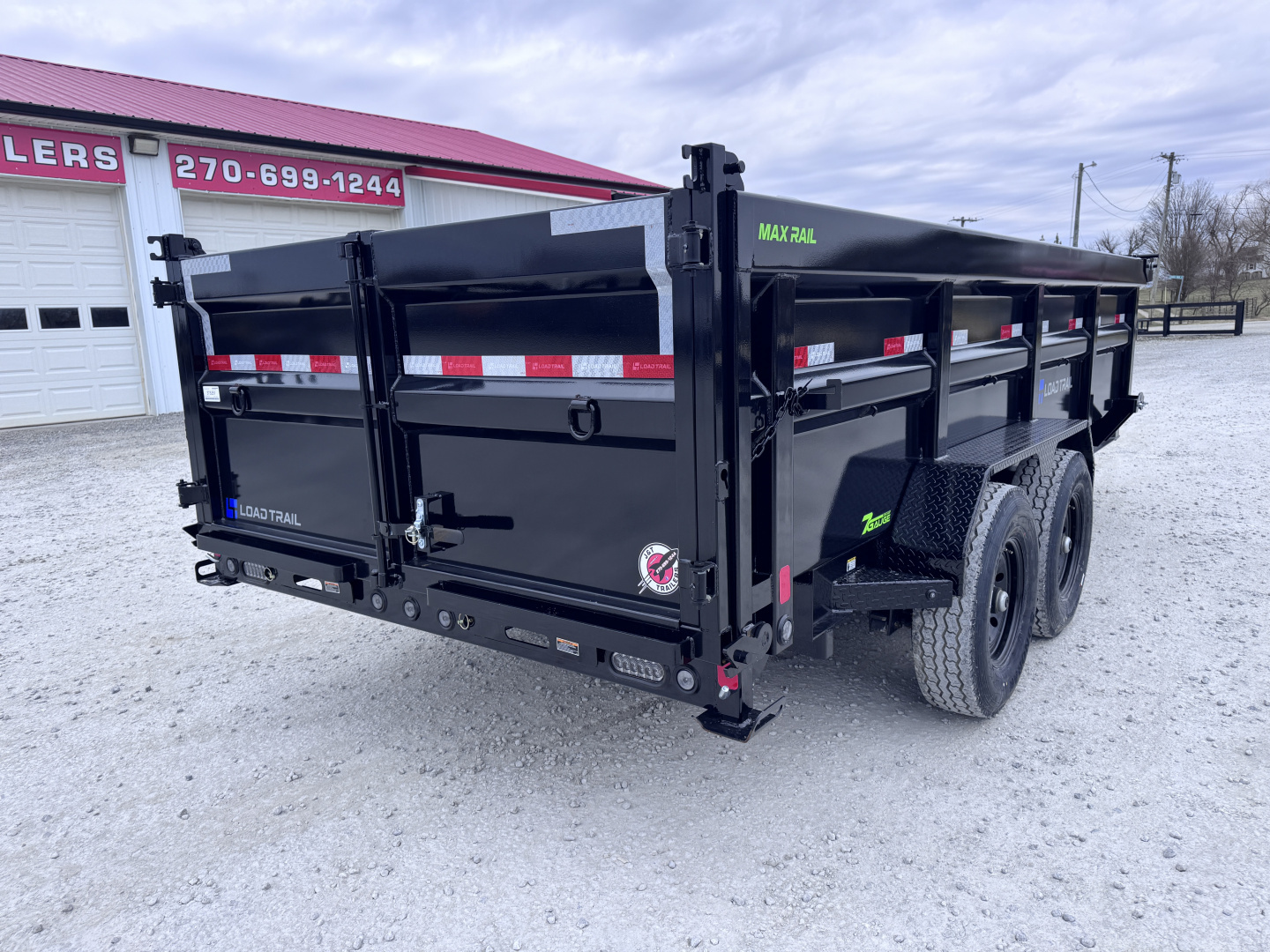 New 2026 Load Trail 83"x16' 16,000# GVWR Dump Trailer