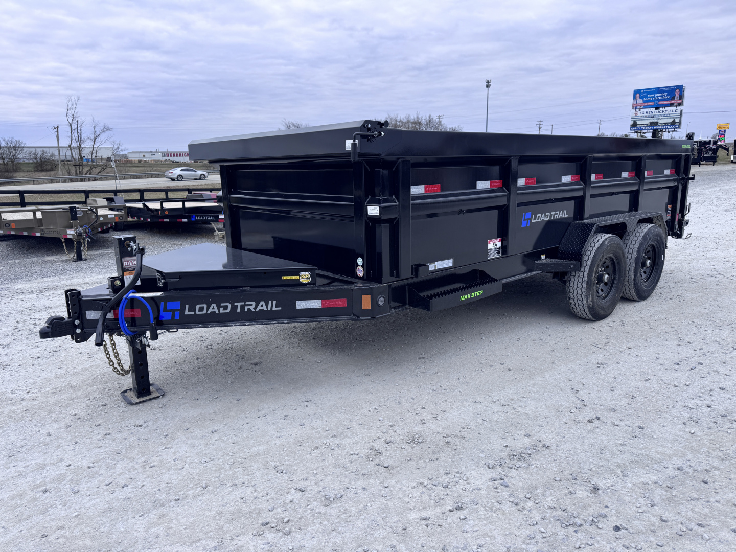 New 2026 Load Trail 83"x16' 16,000# GVWR Dump Trailer