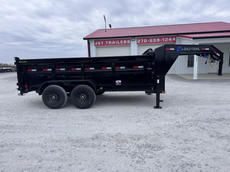 New 2026 Load Trail 83"x14' 14,000# GVWR Gooseneck Dump Trailer