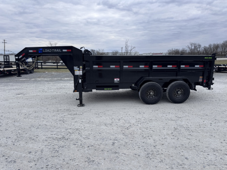 New 2026 Load Trail 83"x14' 14,000# GVWR Gooseneck Dump Trailer