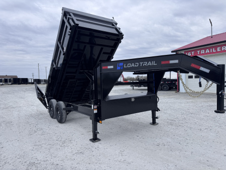 New 2026 Load Trail 83"x14' 14,000# GVWR Gooseneck Dump Trailer