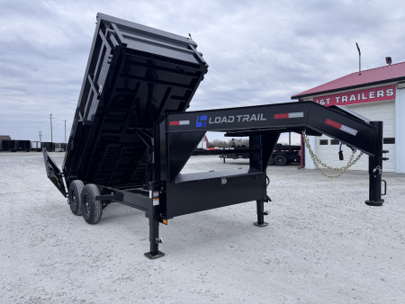 New 2026 Load Trail 83"x14' 14,000# GVWR Gooseneck Dump Trailer