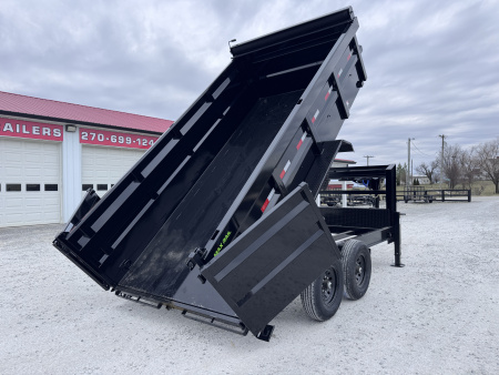 New 2026 Load Trail 83"x14' 14,000# GVWR Gooseneck Dump Trailer