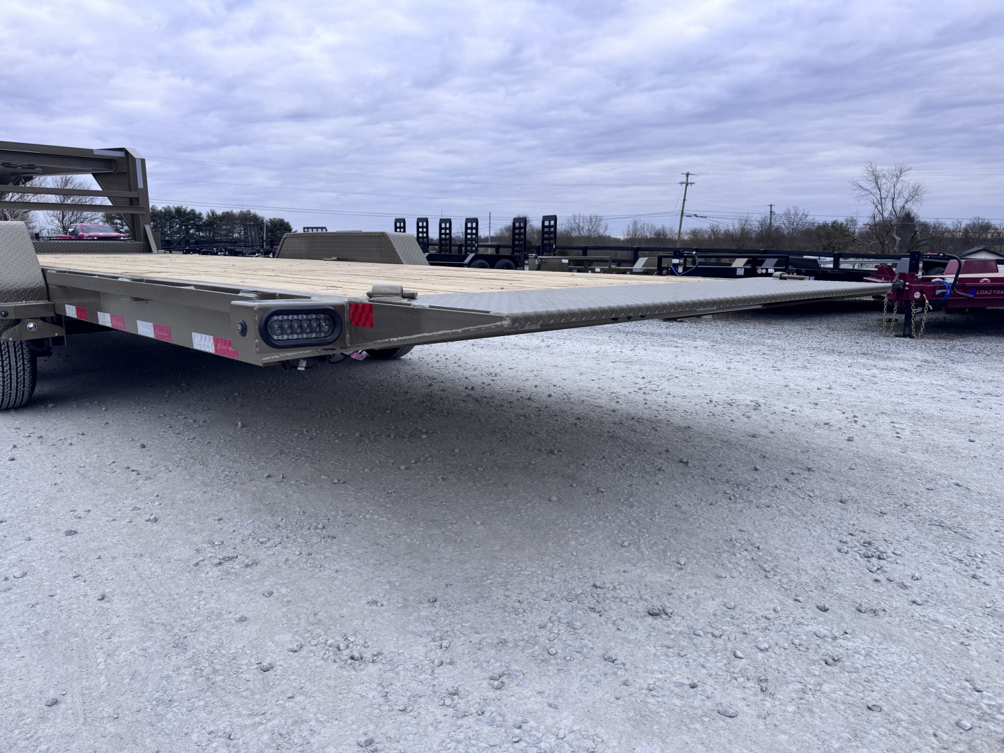 New 2026 Load Trail 83"x24' 14,000# GVWR Fully Hydraulic Tilt Trailer