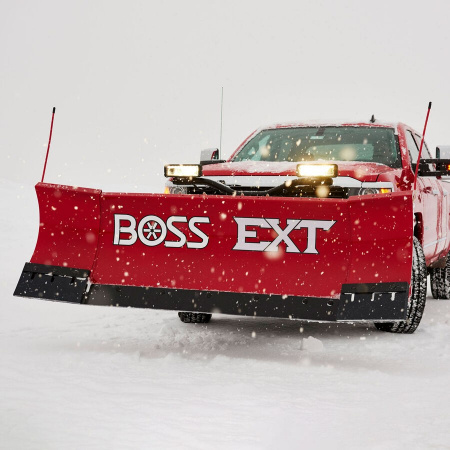 New 2025 BOSS 8' - 10" Steel EXT Snow Plow