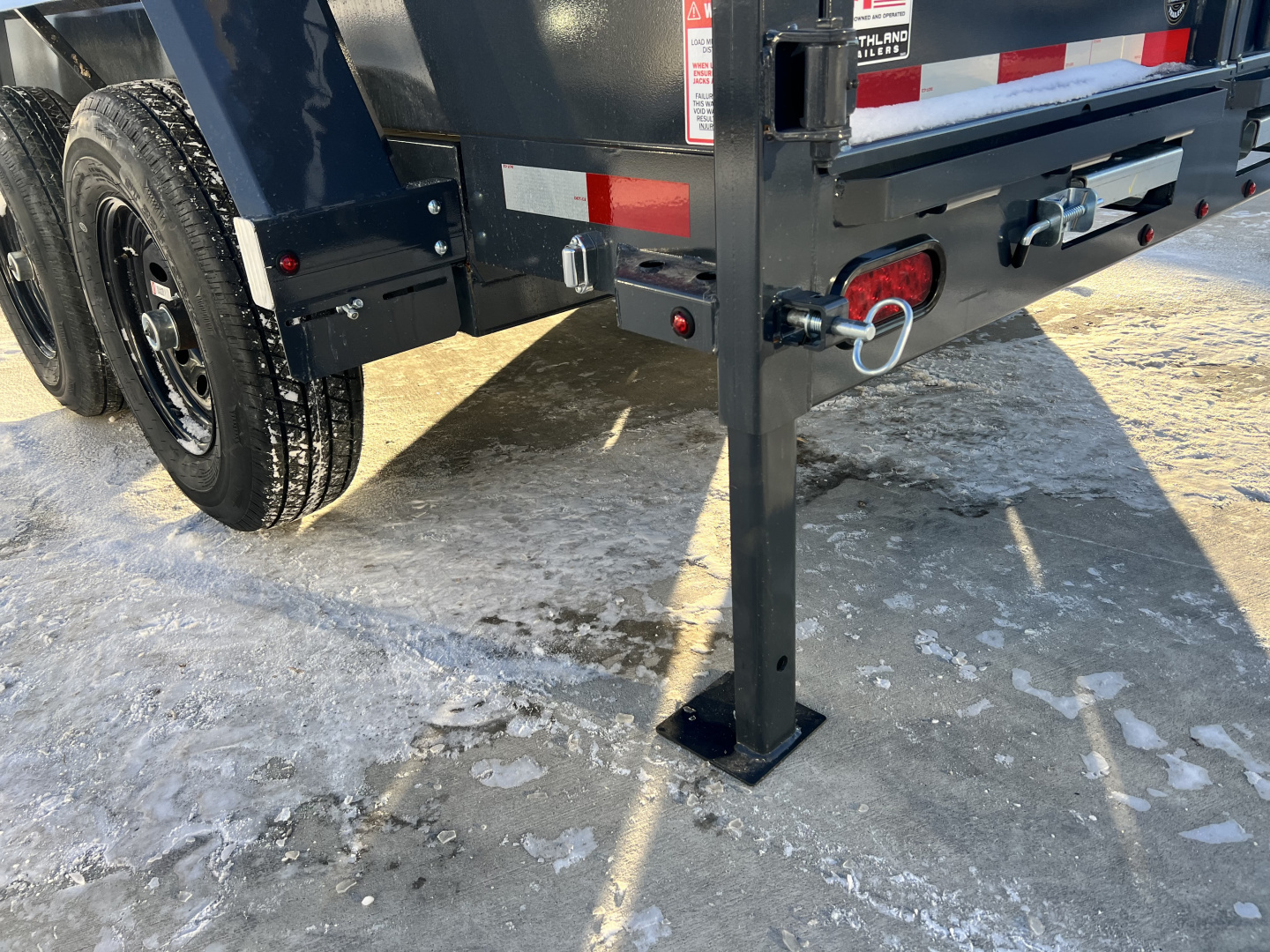 New NEW 2026 Southland 6x12’ Low Profile SCISSOR Lift Dump Trailer 2-5200 lb axles