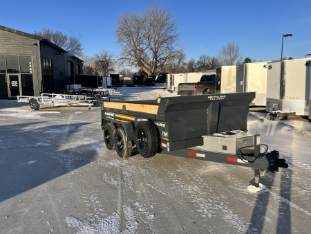 New NEW 2026 Southland 6x12’ Low Profile SCISSOR Lift Dump Trailer 2-5200 lb axles