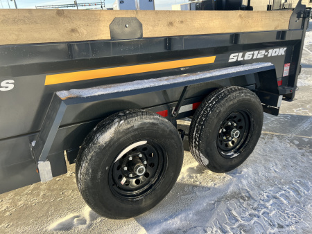 New NEW 2026 Southland 6x12’ Low Profile SCISSOR Lift Dump Trailer 2-5200 lb axles