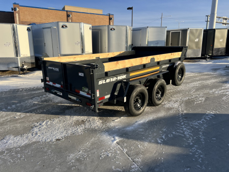 New NEW 2026 Southland 6x12’ Low Profile SCISSOR Lift Dump Trailer 2-5200 lb axles