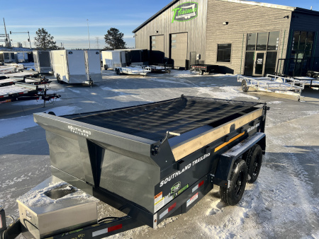New NEW 2026 Southland 6x12’ Low Profile SCISSOR Lift Dump Trailer 2-5200 lb axles
