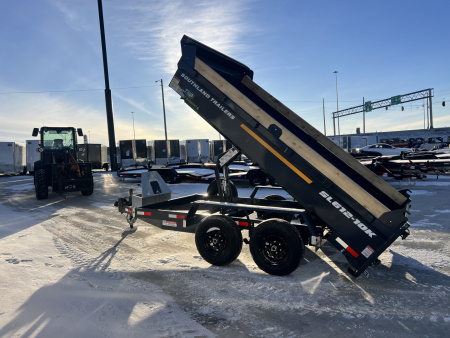 New NEW 2026 Southland 6x12’ Low Profile SCISSOR Lift Dump Trailer 2-5200 lb axles