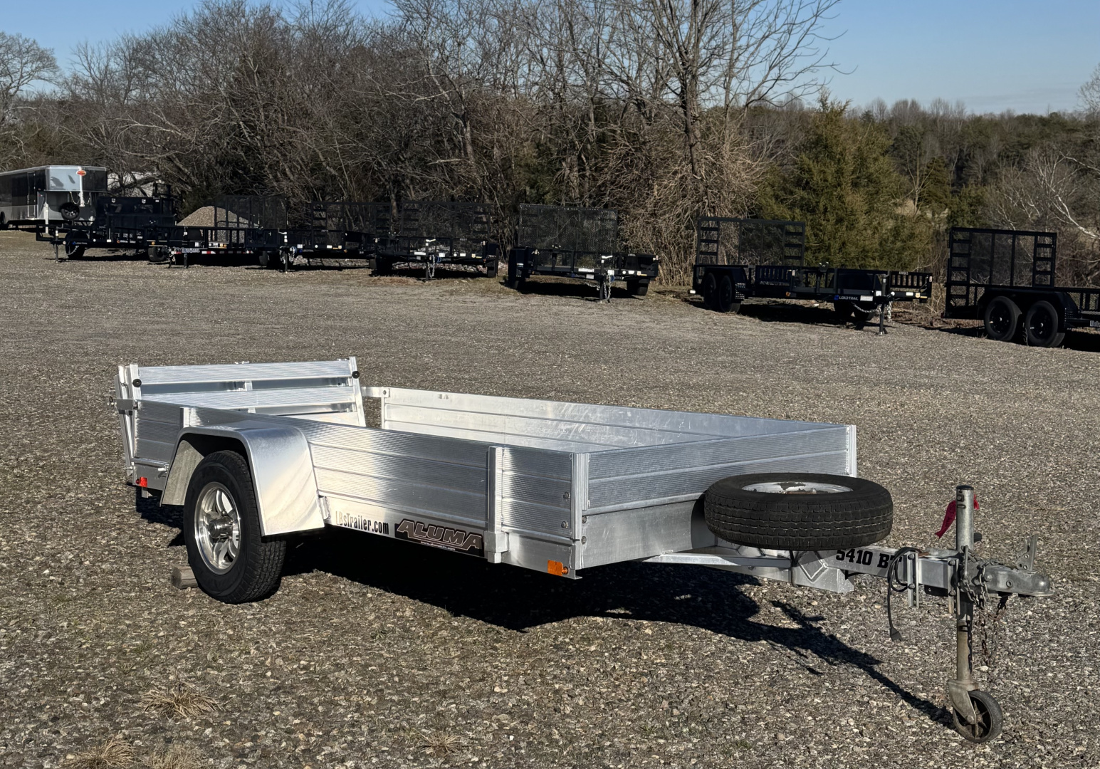 Used 2017 Aluma Aluma 5410 BT Utility Trailer