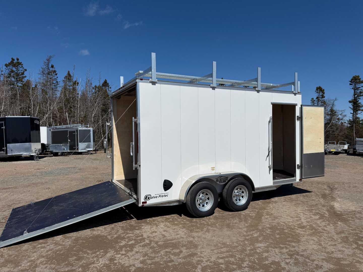 New 2026 Gator Elite 7' x 14' Contractor package Cargo / Enclosed Trailer