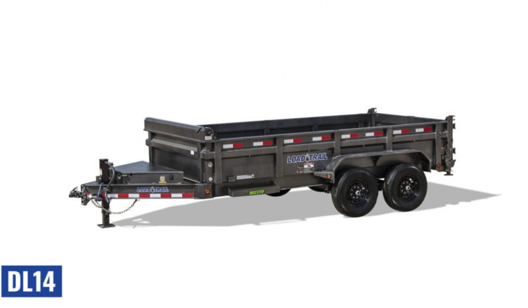 New 83" X 14' TANDEM AXLE DUMP LOW-PRO DUMP