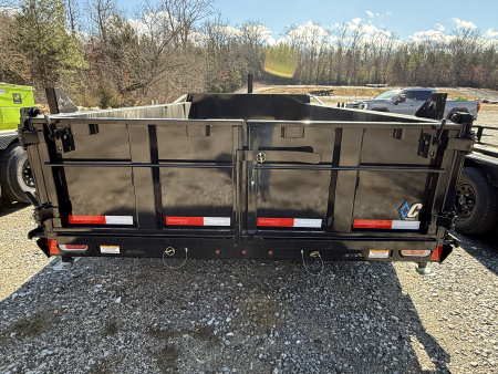 New 2026 Diamond C LPT 207 14’ Dump Trailer, PACESETTER EDITION, HYD JACK, REAR STABILIZER FEET