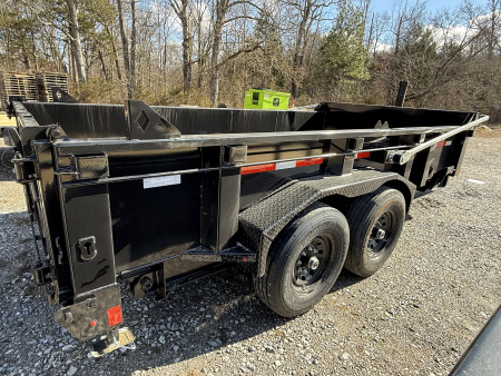 New 2026 Diamond C LPT 207 14’ Dump Trailer, PACESETTER EDITION, HYD JACK, REAR STABILIZER FEET