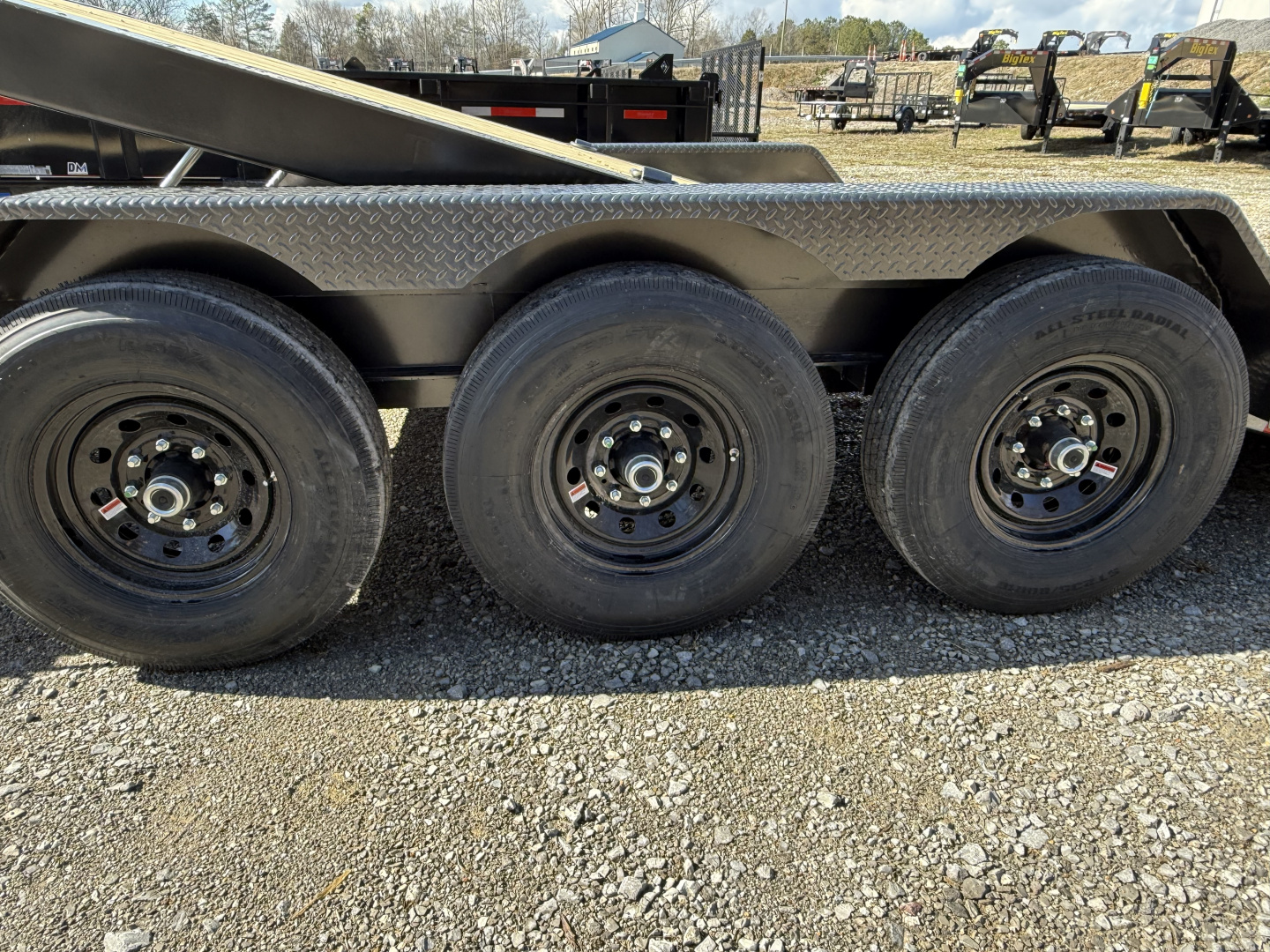 New 2026 Diamond C HDT 307 24’ Tilt Trailer, 24K GVWR, 2 SPD JACK, FORK HOLDERS