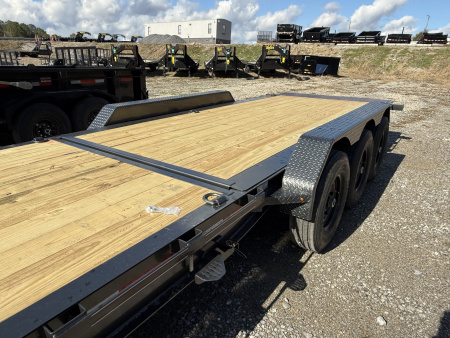 New 2026 Diamond C HDT 307 24’ Tilt Trailer, 24K GVWR, 2 SPD JACK, FORK HOLDERS