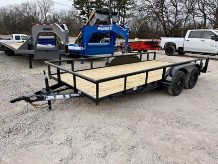 New 2026 Bellwether MFG 16' Light Pipe Idler Utility Trailer