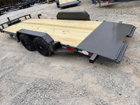 New 2026 Bellwether MFG 12K 20' Car Hauler Power Tilt 83" Wide Car Hauler