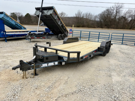 New 2026 Bellwether MFG 12K 20' Car Hauler Power Tilt 83" Wide Car Hauler