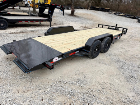 New 2026 Bellwether MFG 12K 22' Car Hauler Power Tilt 83" Wide Car Hauler