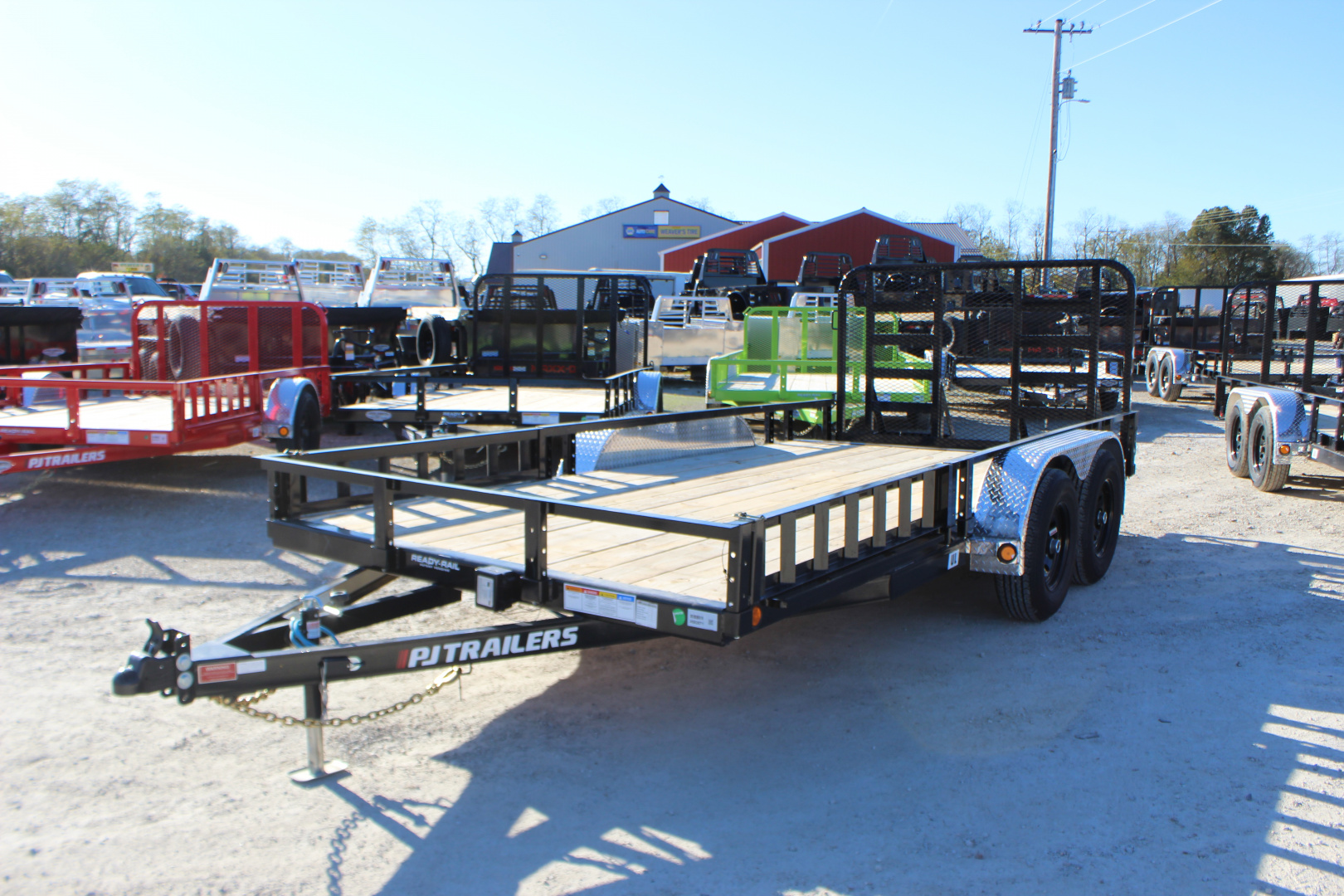 New 2026 PJ TRAILERS UL 83x16 Utility Trailer