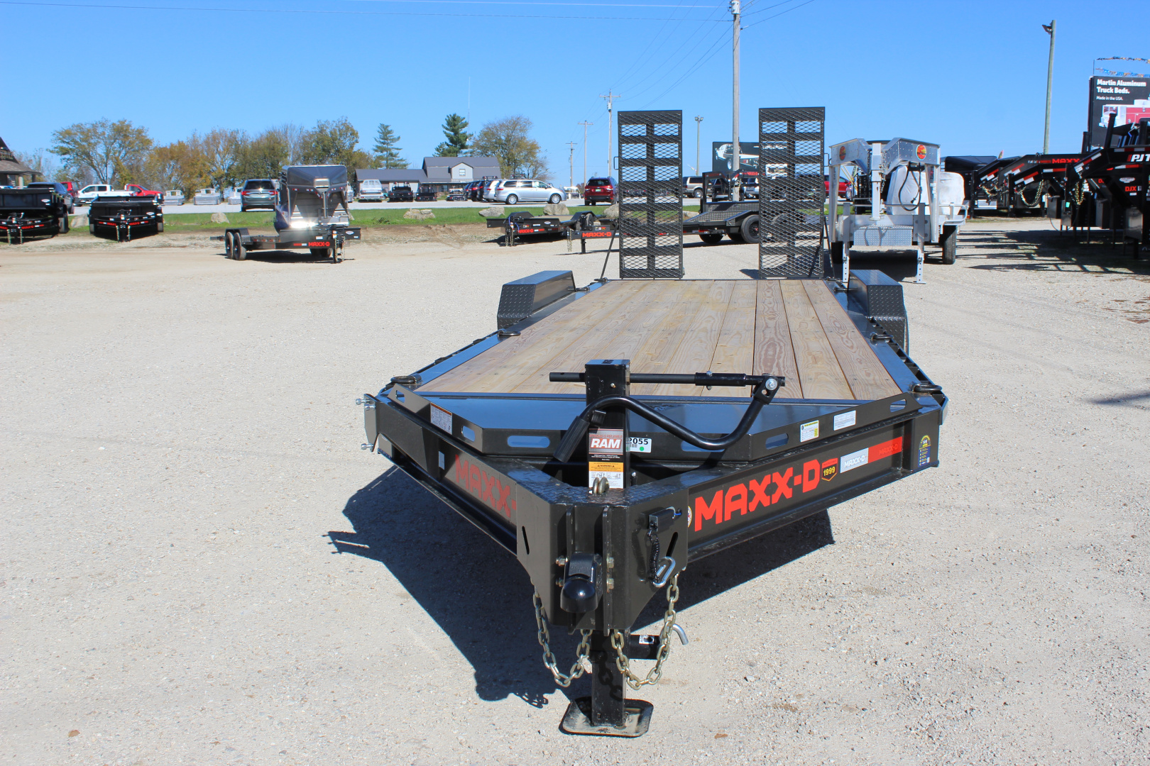 New 2026 MAXXD EHX 22' Equipment Trailer