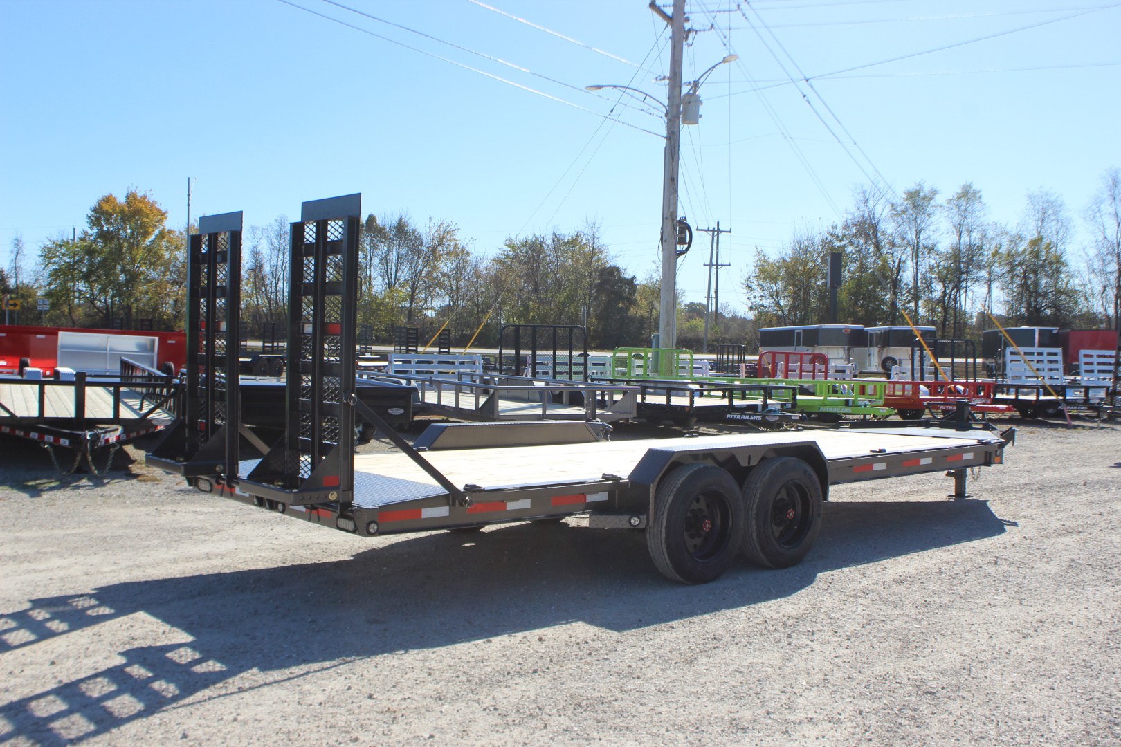 New 2026 MAXXD EHX 22' Equipment Trailer