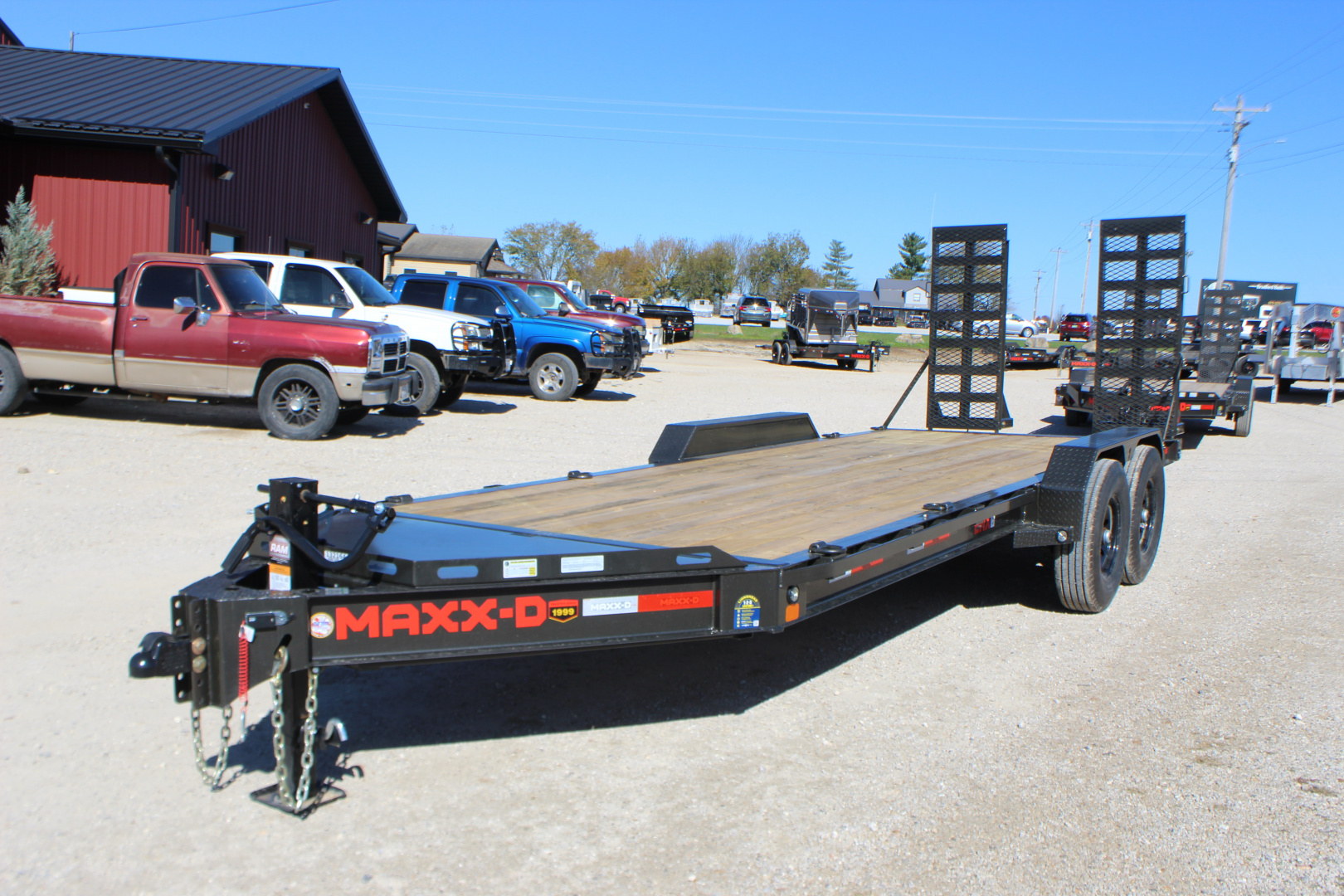 New 2026 MAXXD EHX 22' Equipment Trailer