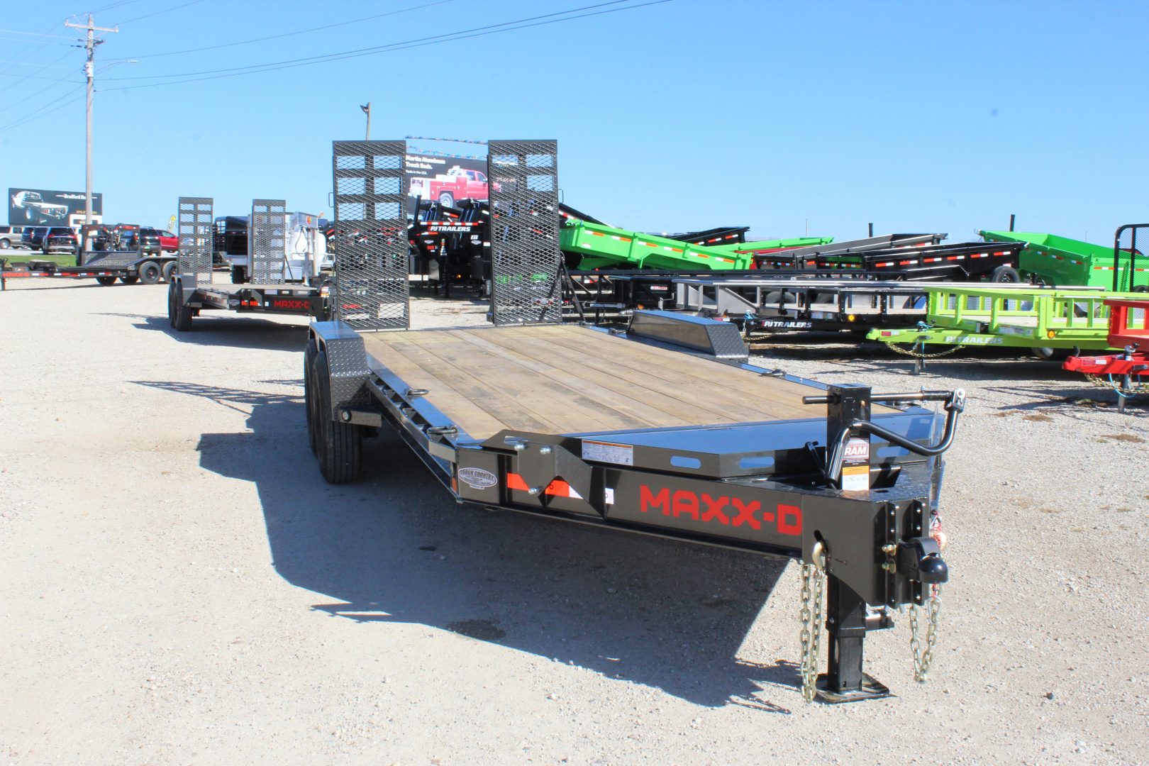 New 2026 MAXXD EHX 22' Equipment Trailer