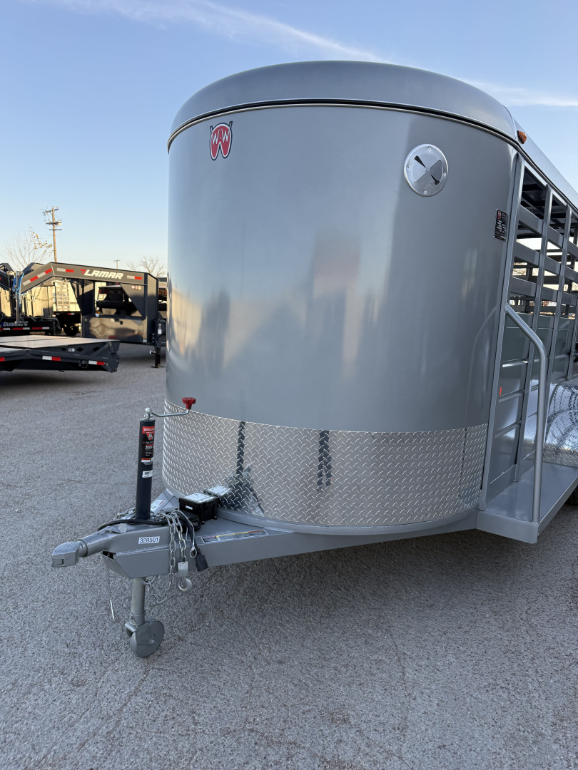 New 2026 WW AA 6X16 Stock / Stock Combo Trailer