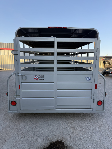 New 2026 WW AA 6X16 Stock / Stock Combo Trailer