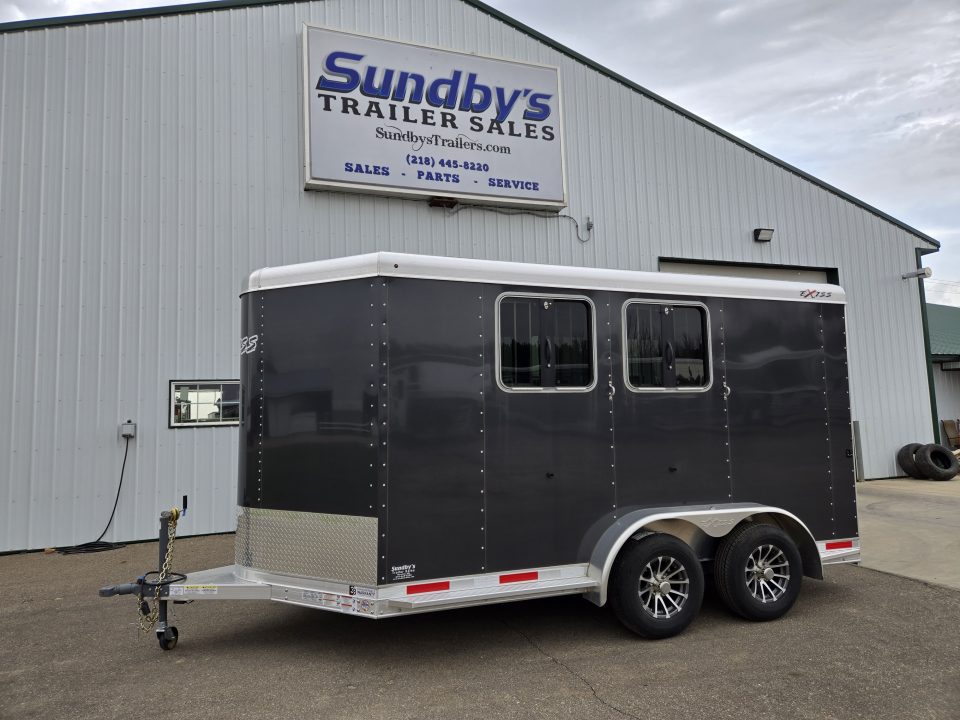 New 2026 Exiss Trailers 2H 7200 BP Horse Trailer