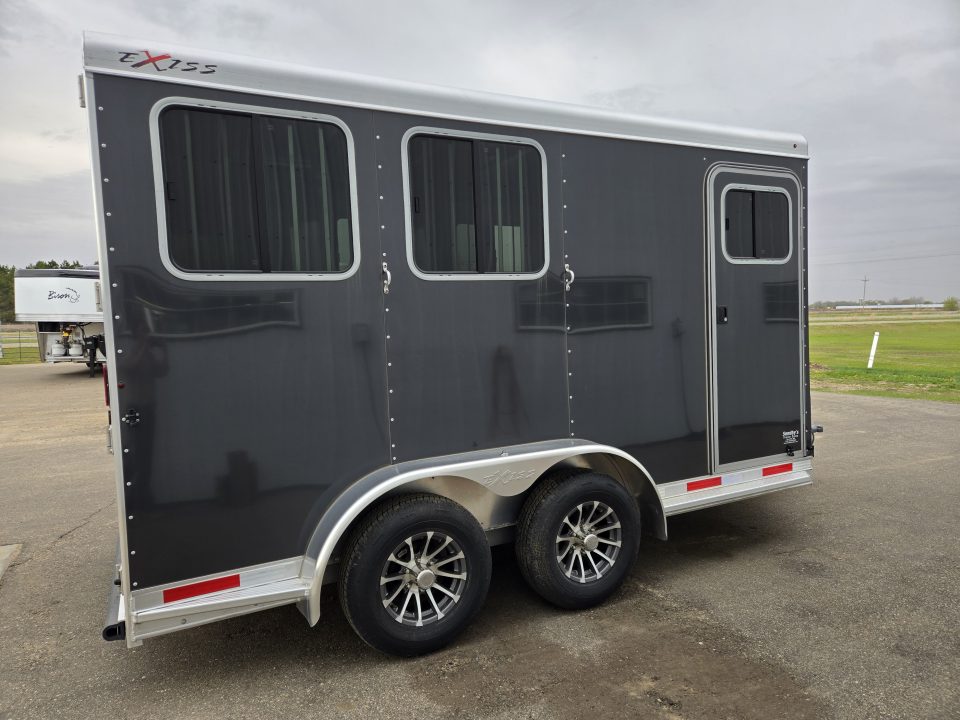 New 2026 Exiss Trailers 2H 7200 BP Horse Trailer