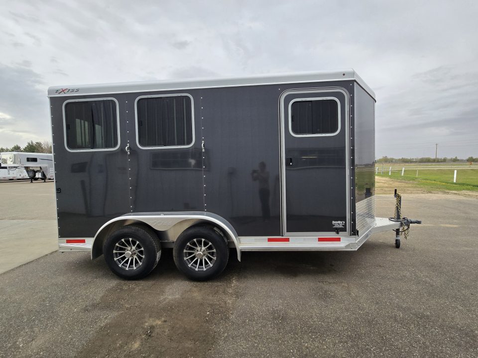 New 2026 Exiss Trailers 2H 7200 BP Horse Trailer
