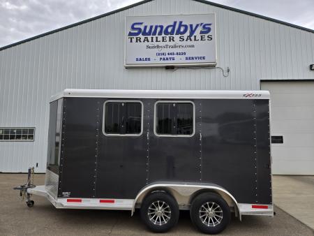 New 2026 Exiss Trailers 2H 7200 BP Horse Trailer