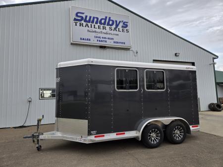 New 2026 Exiss Trailers 2H 7200 BP Horse Trailer