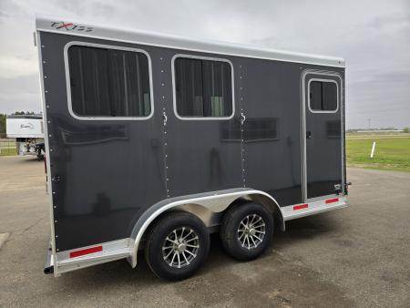 New 2026 Exiss Trailers 2H 7200 BP Horse Trailer