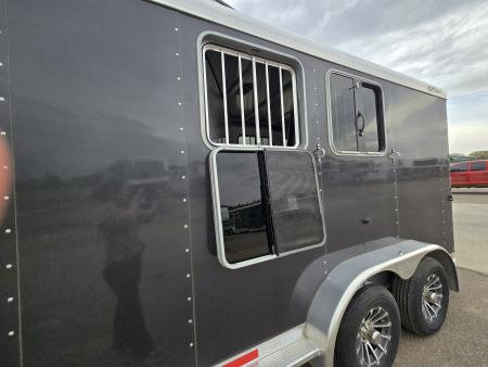 New 2026 Exiss Trailers 2H 7200 BP Horse Trailer