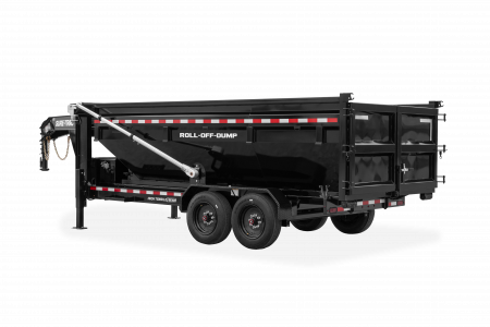 New 2025 Sure-Trac 17.6 Carrier W/ 16' & 14' Bins Dump Trailer