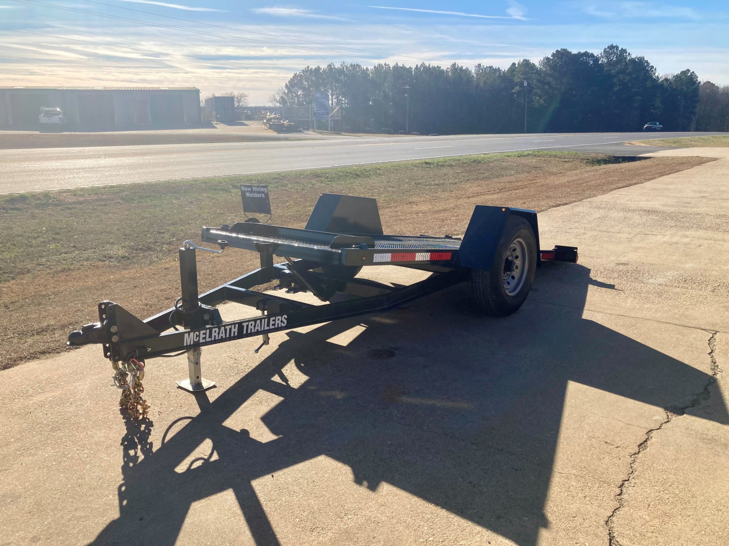 New 2026 McElrath Trailers 412TT7K Tilt Trailer-SCISSOR LIFT TRAILER