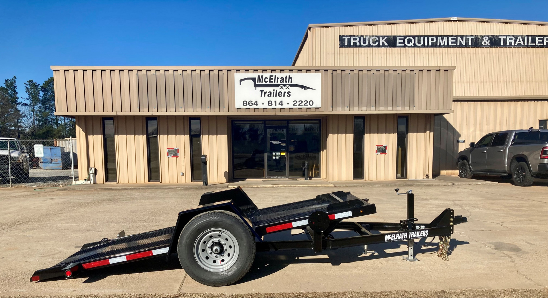 New 2026 McElrath Trailers 412TT7K Tilt Trailer-SCISSOR LIFT TRAILER
